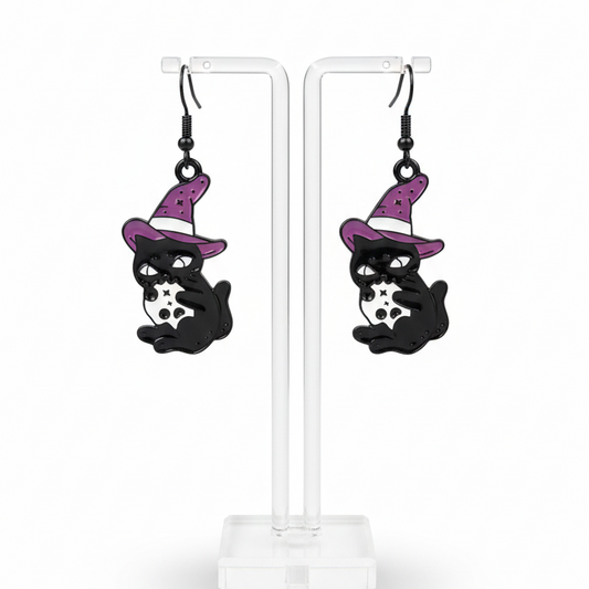 Aros Gato Hechicero – Diseño Místico