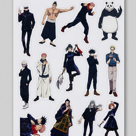 Jujutsu Kaisen Hoja Sickers
