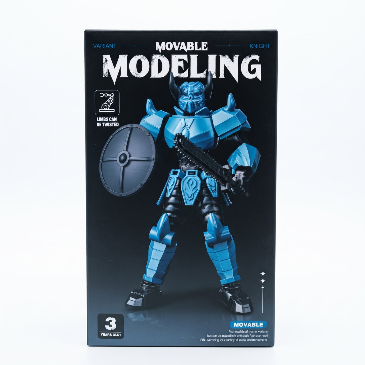 Figura Coleccionable Movable Modeling Variant Knight Articulada