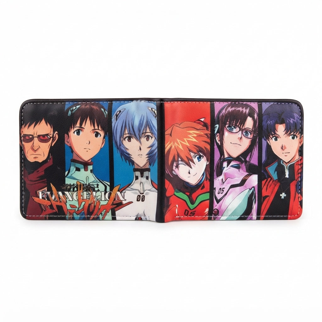 Billetera Evangelion - Lleva a Tus Pilotos Favoritos Siempre Contigo