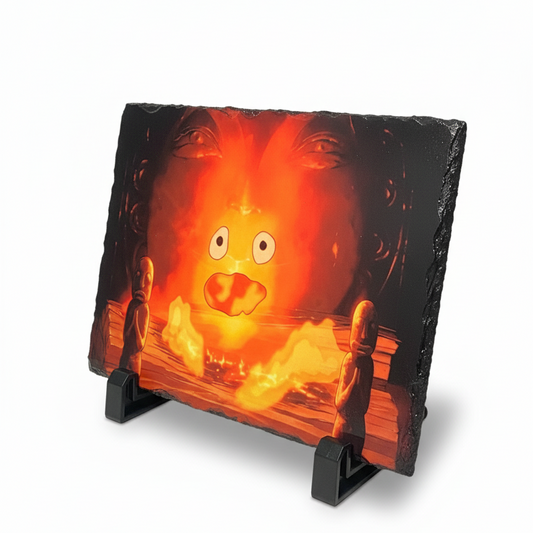 Roca Calcifer de El Castillo Ambulante de Studio Ghibli