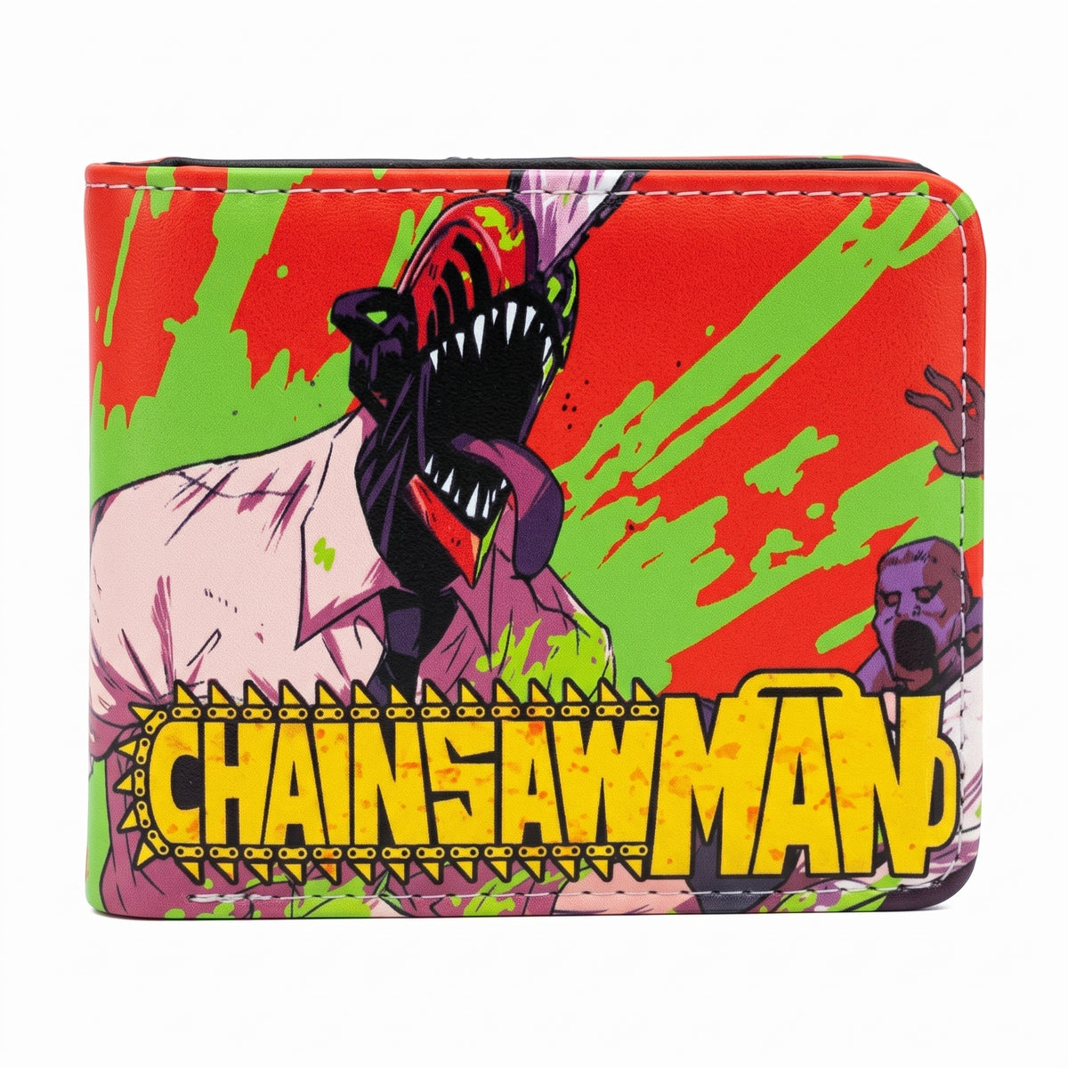 Billetera Plegable Chainsaw Man – ¡Un Crossover Épico!