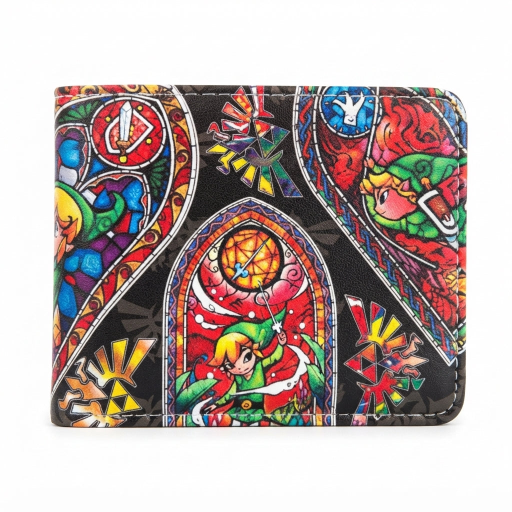 Billetera Estilo Vitral The Legend of Zelda