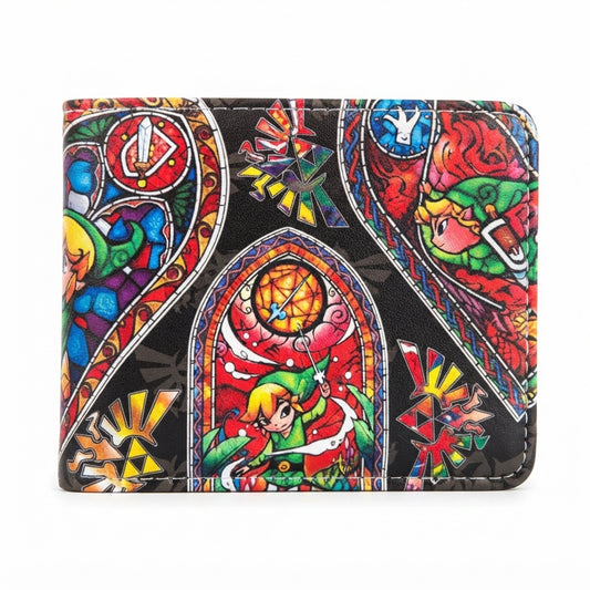 Billetera Estilo Vitral The Legend of Zelda
