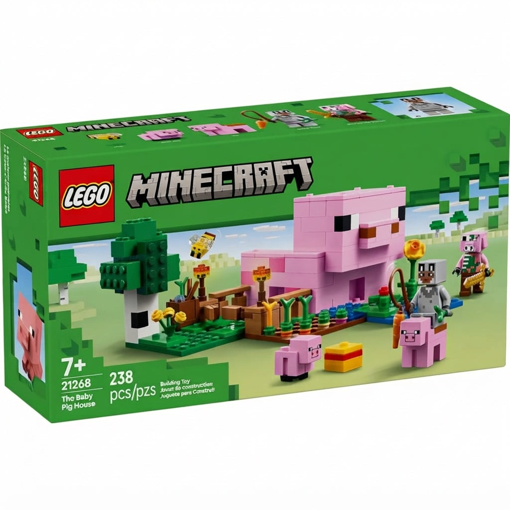 LEGO MINECRAFT LA CASA-CERDO BEBÉ