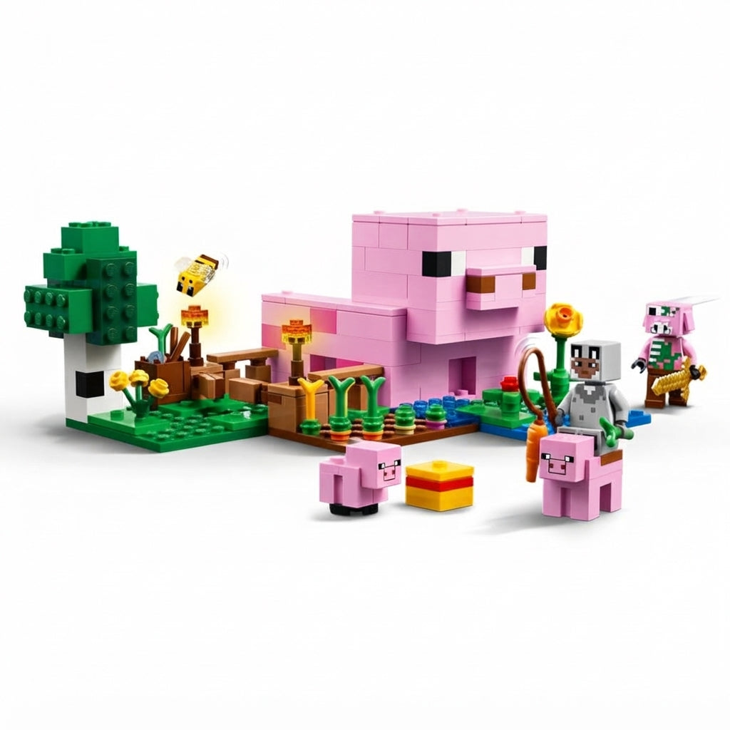 LEGO MINECRAFT LA CASA-CERDO BEBÉ