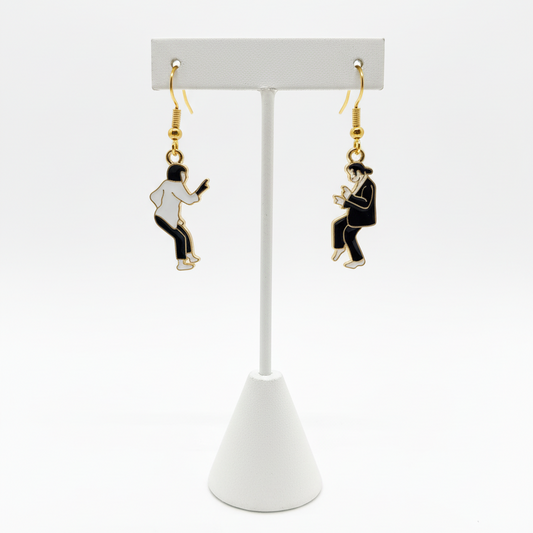 Aros de Mia y Vincent de Pulp Fiction