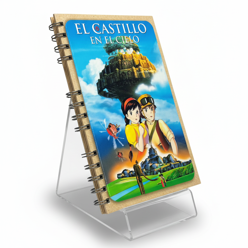Libreta Castillo en el Cielo de Ghibli