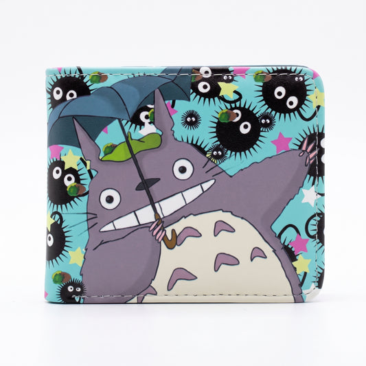 Billetera Mi Vecino Totoro y Duendecillos del Polvo: Magia del Bosque en tus Manos