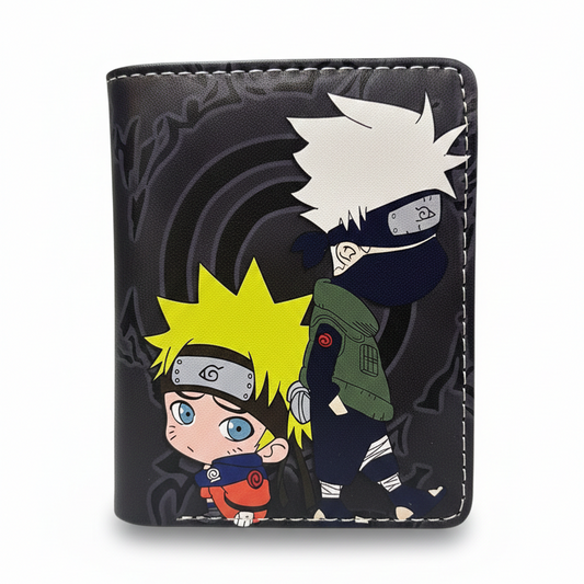 Billetera de Naruto y Kakashi de Naruto Shippuden