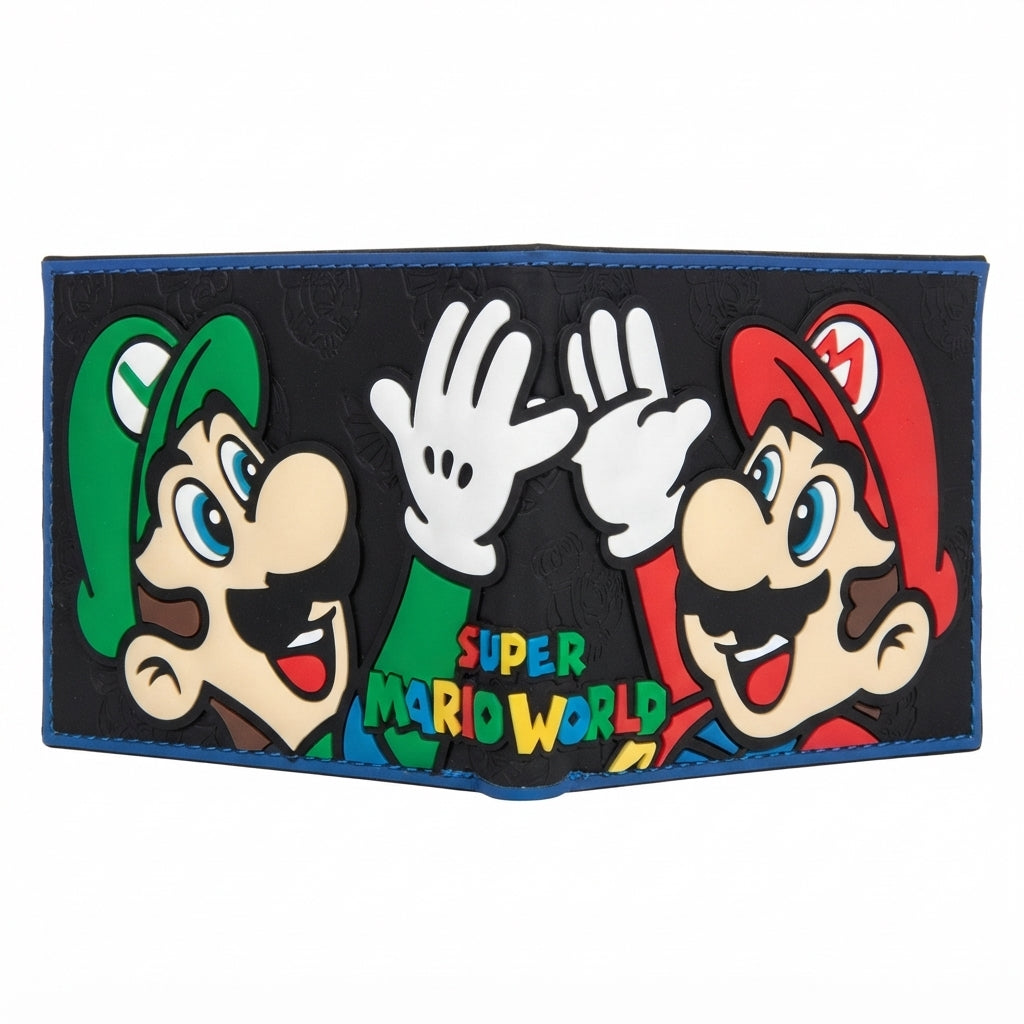 Billetera Super Mario World Hermanos en Acción
