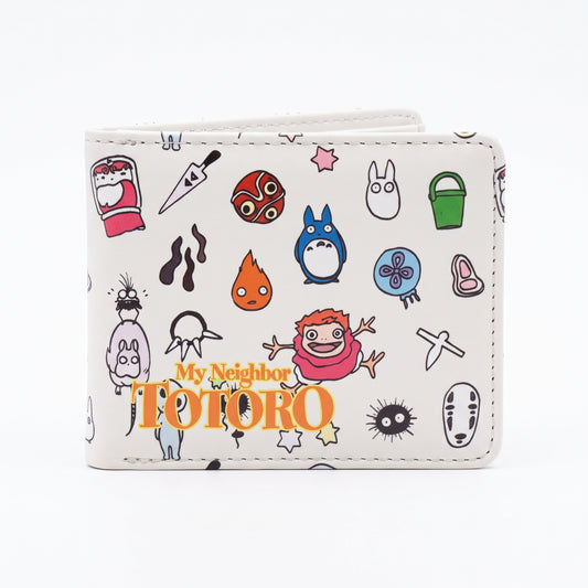Billetera Studio Ghibli & Totoro - Estampado Mágico Doodle