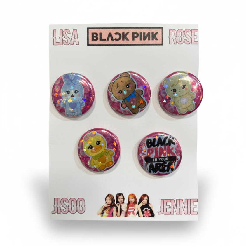 Set de chapitas Blackpink