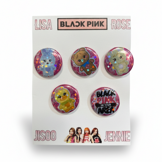 Set de chapitas Blackpink