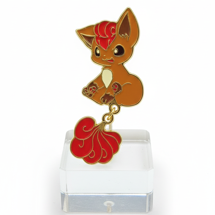 Pines de Pokémon con colgante