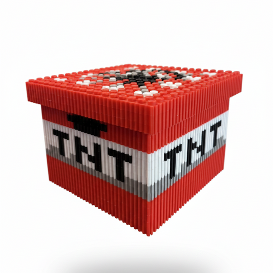 Pixel TNT Alcancia - Minecraft