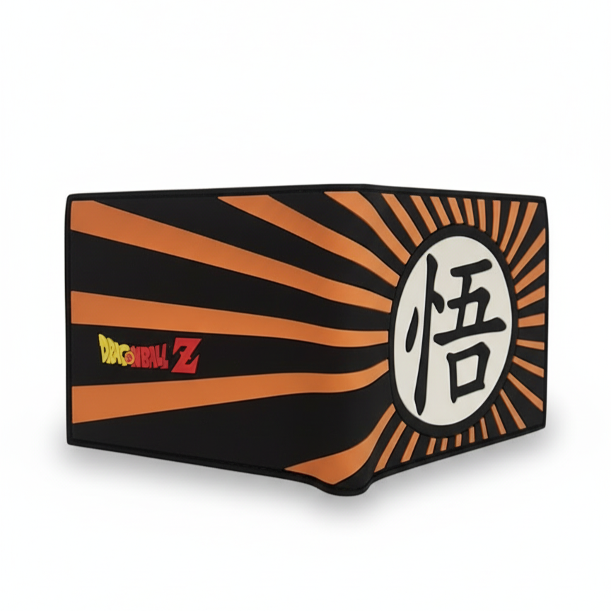 Billetera de Kanji Go de Dragon Ball Z