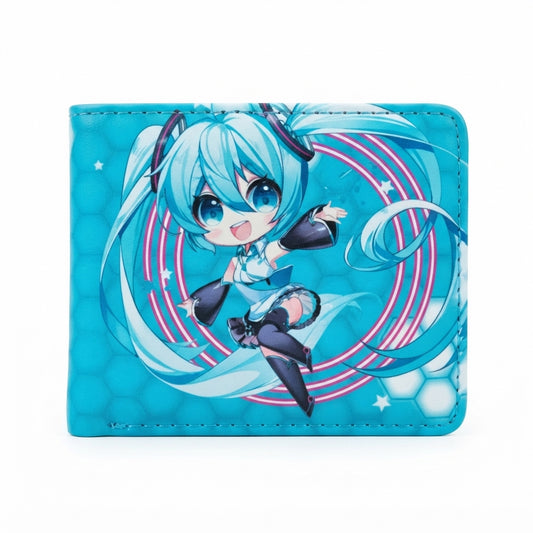 Billetera Plegable de Hatsune Miku Anime Vocaloid