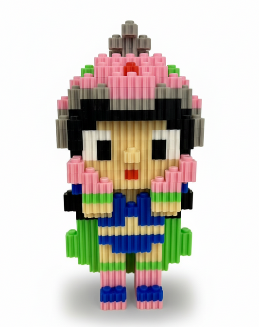 Figura pixel armable de Milk de Dragon Ball