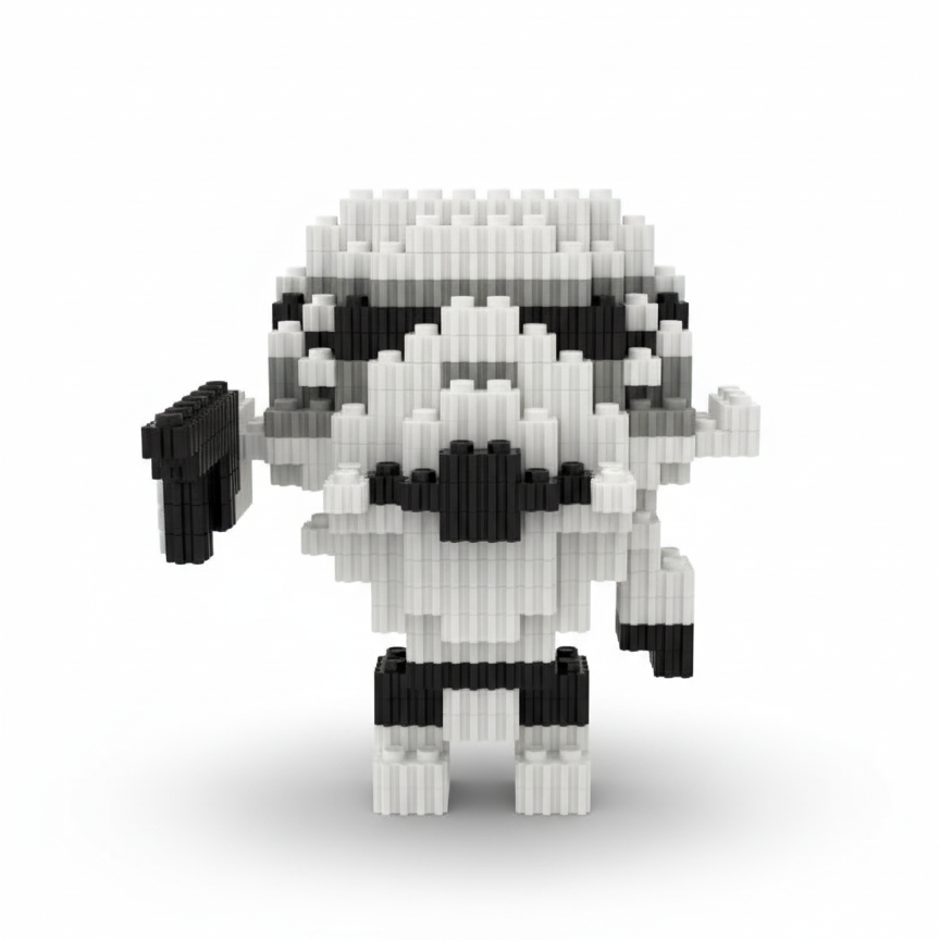 Pixel Star Wars - Trooper