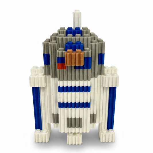 Figura pixel armable de R2-D2 de Star Wars