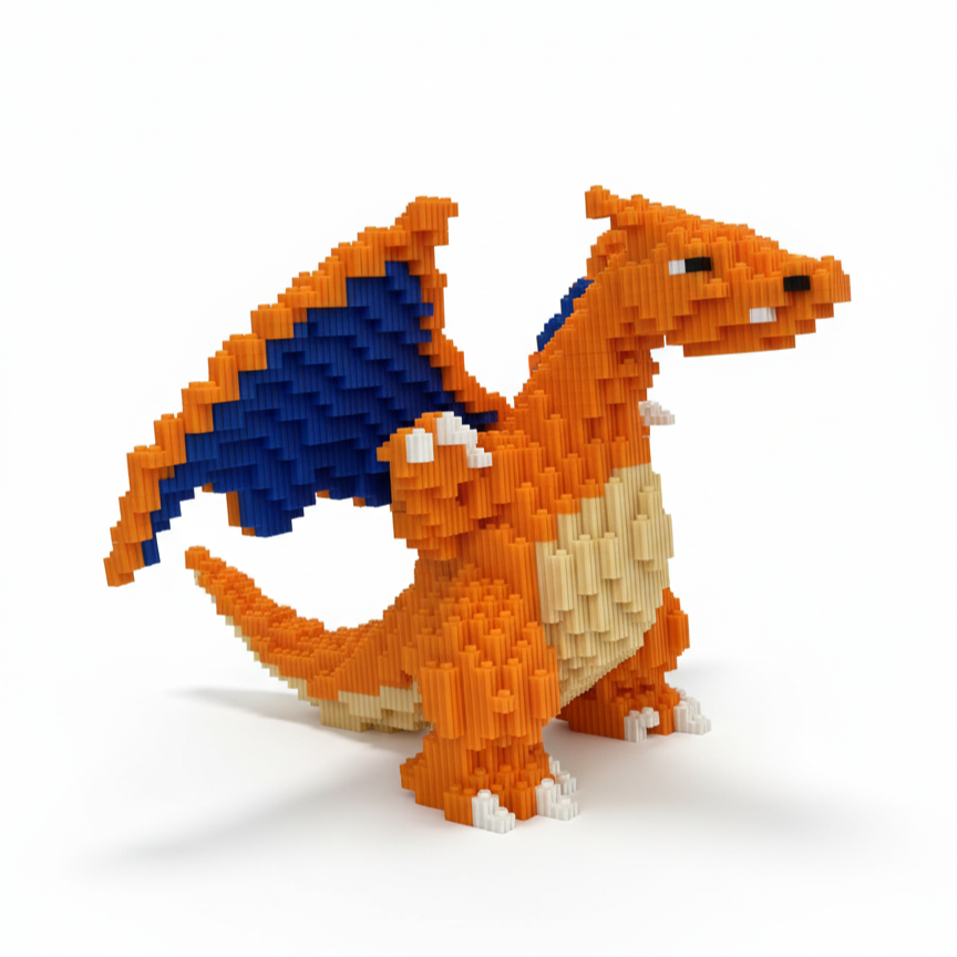 Pixel Pokemon - Charizard