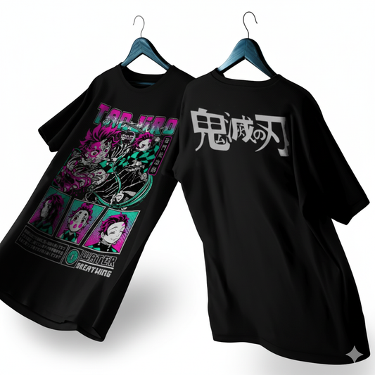 Polera de Tanjiro de Demon Slayer