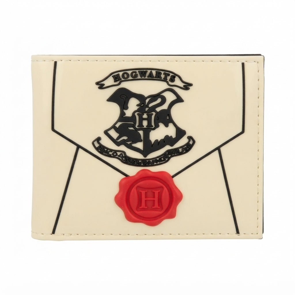 Billetera Plegable Carta de Hogwarts Harry Potter