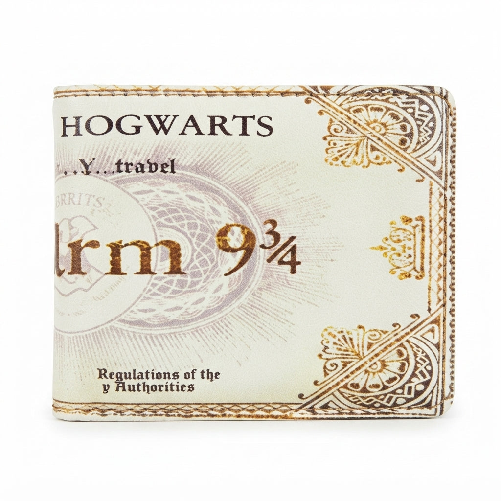 Billetera Platform 9 3/4 - Estilo Hogwarts
