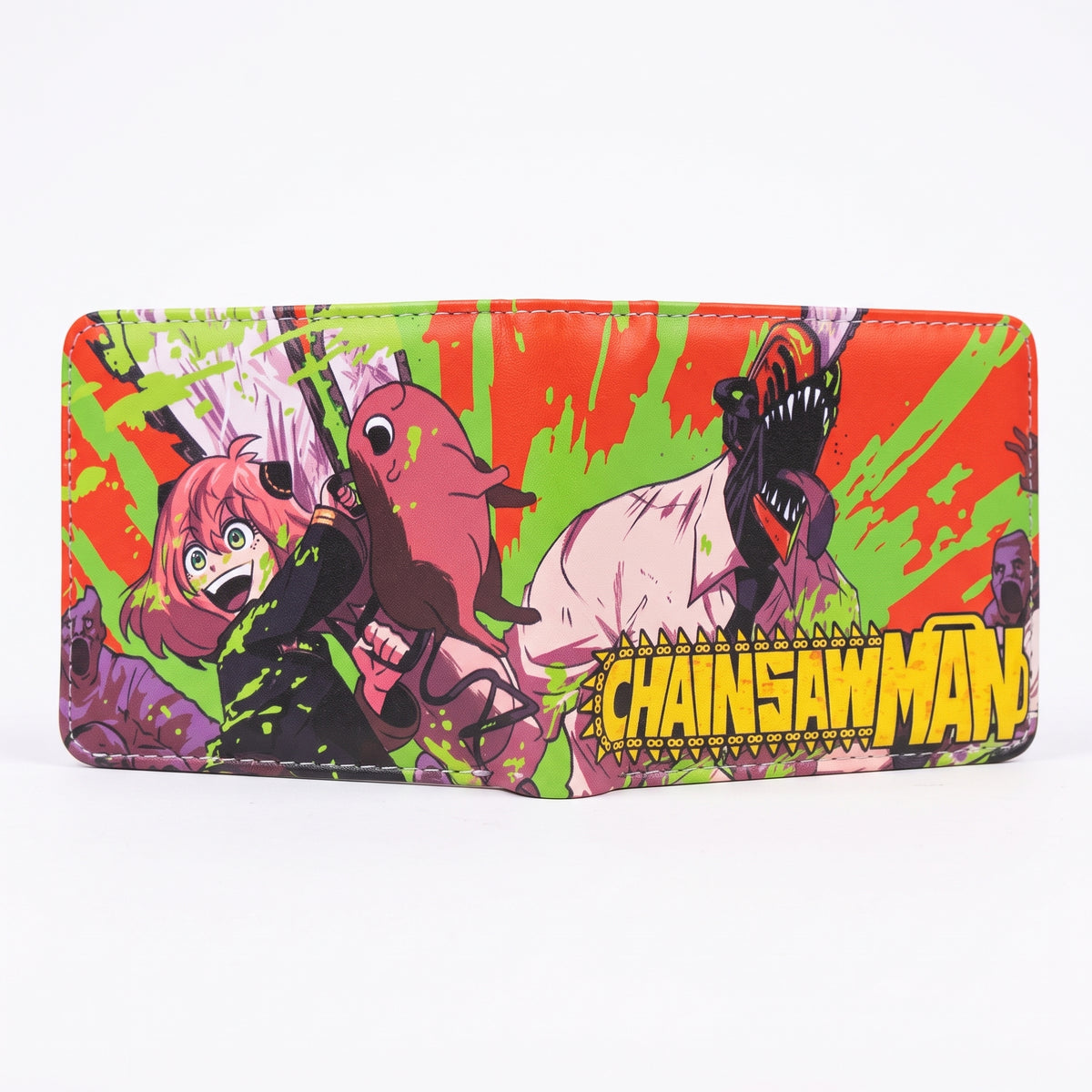Billetera Plegable Chainsaw Man – ¡Un Crossover Épico!