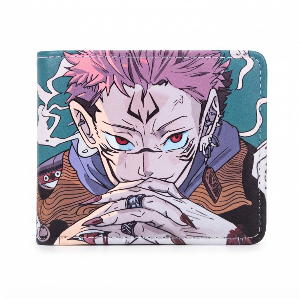 Billetera Jujutsu Kaisen - Sukuna y Energias Malditas