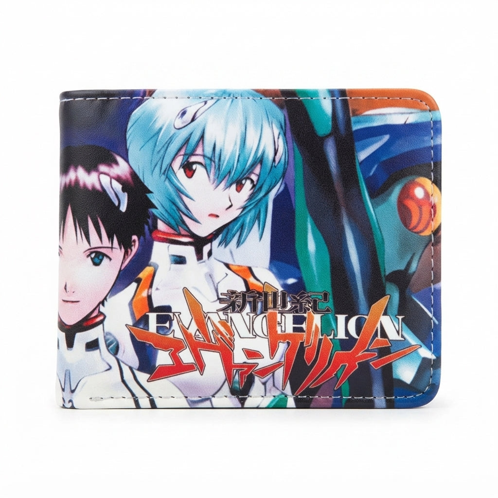 Billetera Neon Genesis Evangelion - Pilotos y EVA