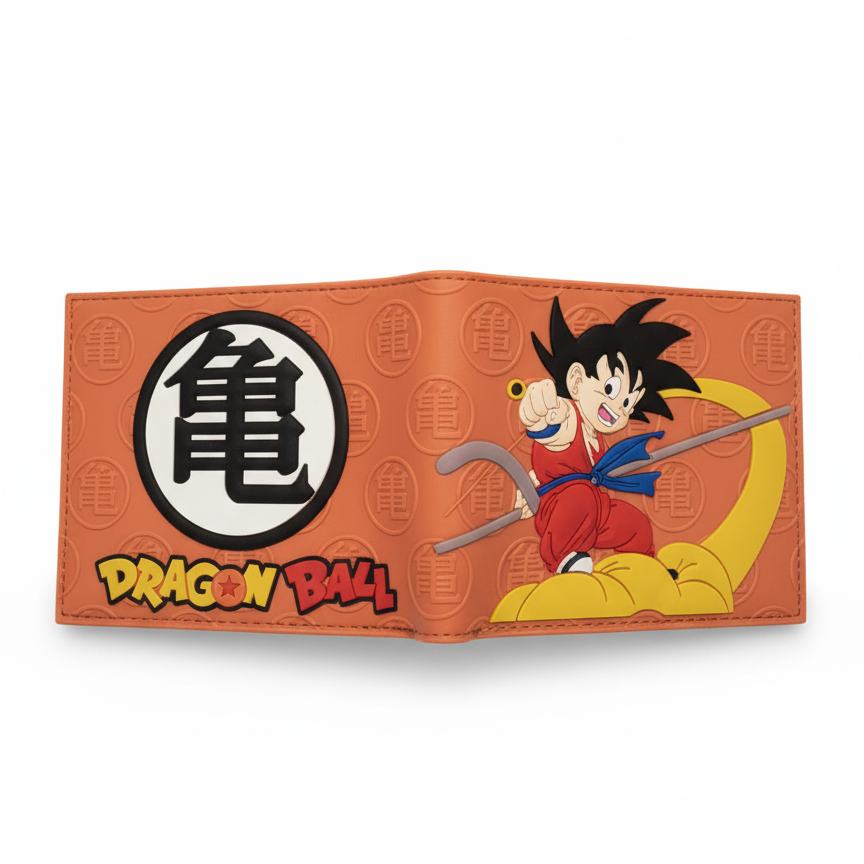 Billetera de Goku y su nube voladora de Dragon Ball
