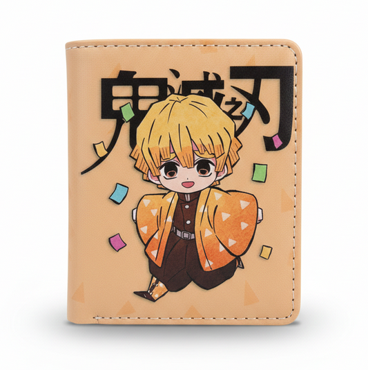 Billetera de Zenitsu de Demon Slayer
