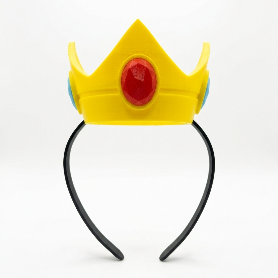 Corona Princesa Peach de Mario Bros