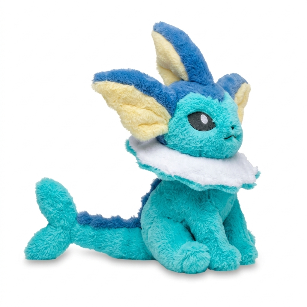Peluche Vaporeon mediano - Pokémon