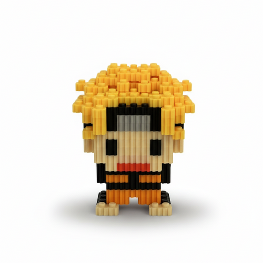 Figura pixel armable de Naruto de Naruto Shippuden
