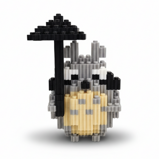 Figura para armar pixel Totoro Mi Vecino Totoro