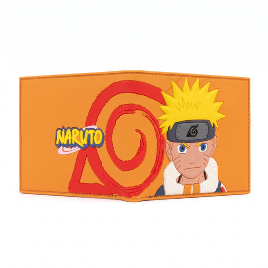Billetera Naruto Uzumaki - Símbolo Konoha