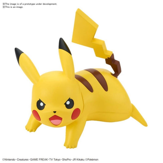 Model kit quick Pokemon Pikachu battle pose