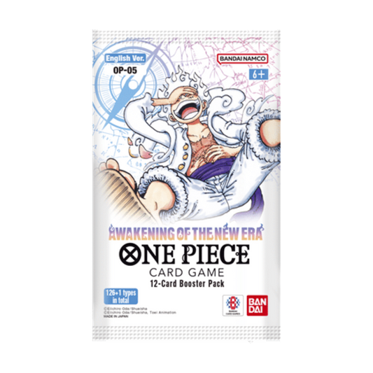 One Piece TCG- Awakening Of the New Era Card Game 12-Card Booster OP-05 ENG