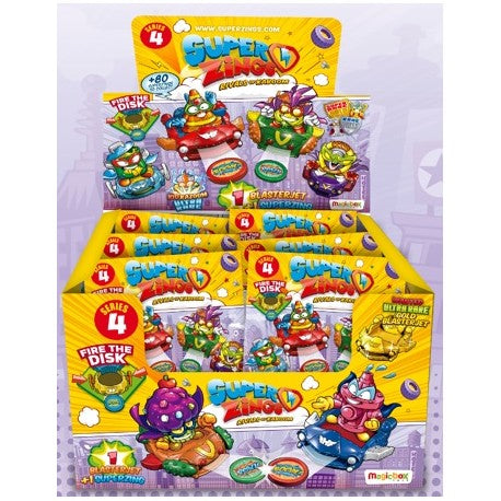 Sobre Super Zings Serie 4 Blasterjet