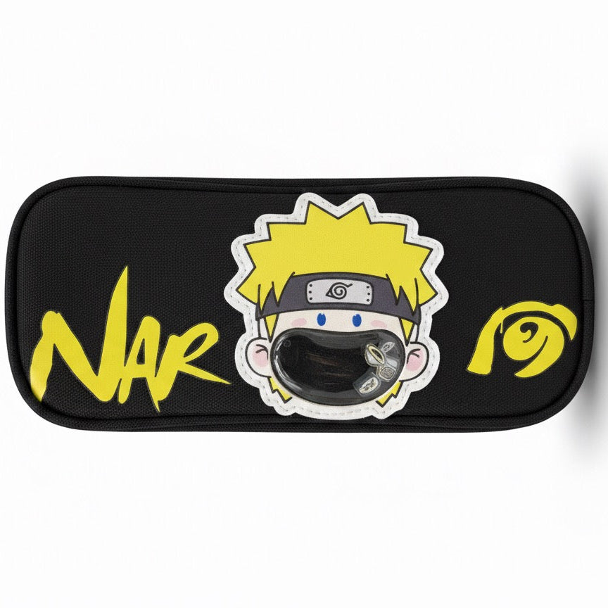 Estuche de lápices Naruto Negro- Mobox