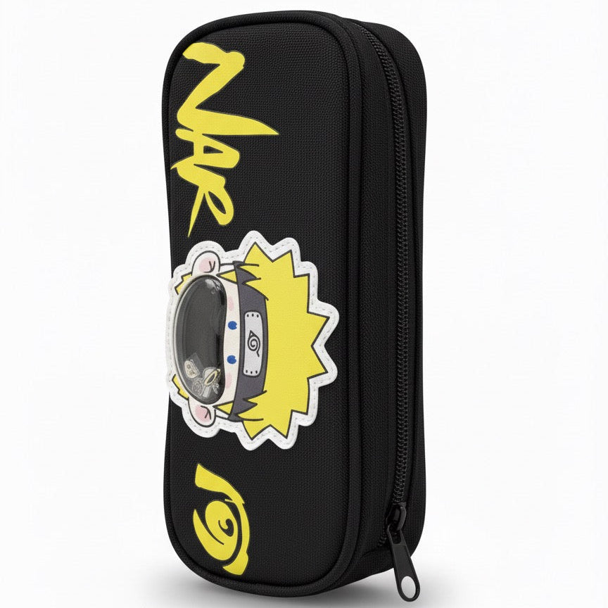 Estuche de lápices Naruto Negro- Mobox