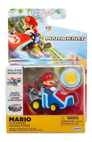 Mariokart Auto Mario Coin Racers A Fricción - Jakks Pacific