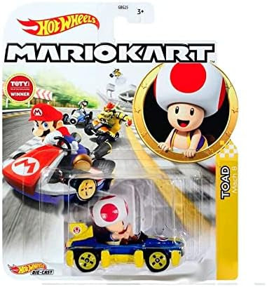 TOAD Mach 8 Hot Wheels Mario Kart Edición Limitada
