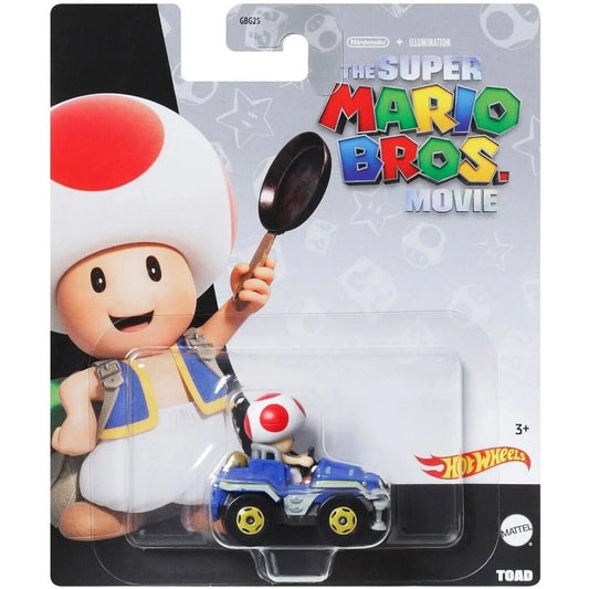 Hot Wheels The Super Mario Bros. Movie Toad
