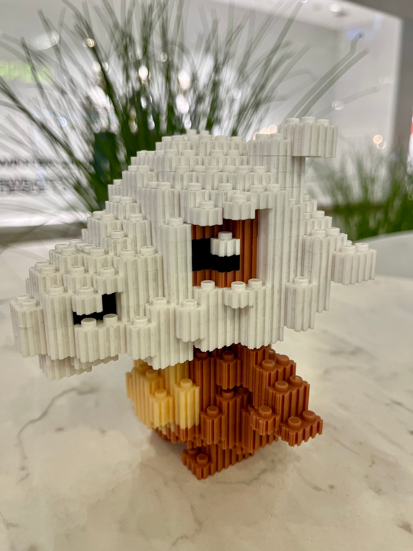 Figura pixel armable de Cubone de Pokémon