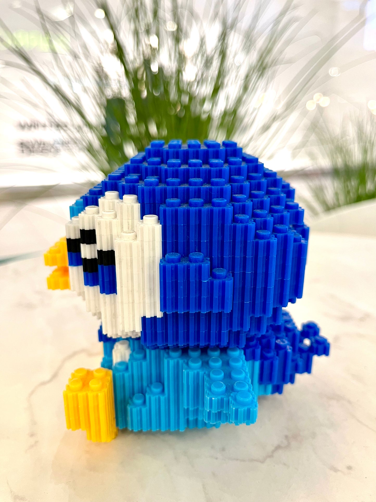 Figura pixel armable de Piplup mediano de Pokémon