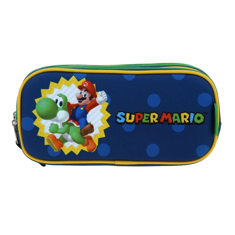 Estuche triple Súper Mario Bros con Ypshi